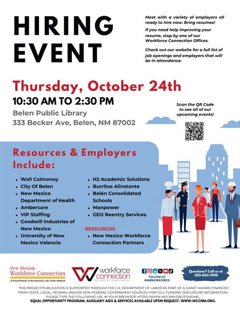 Hiring Event - Explore Belen