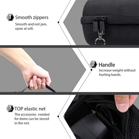 Buy co2CREA Hard Case Replacement for Logitech Creators Blue Yeti/Yeti ...