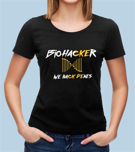 BioHacker - We hack Genes Quote Premium T-Shirts — BioTecNika Store