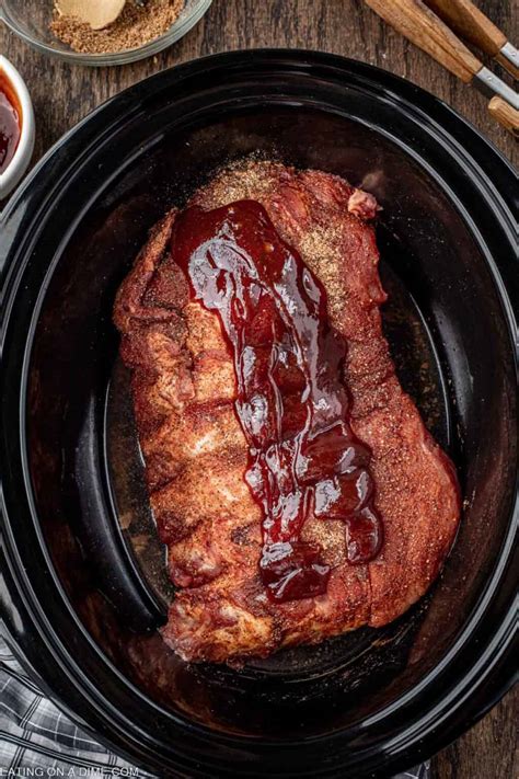 Slow Cooker Baby Back Ribs - Eating on a Dime
