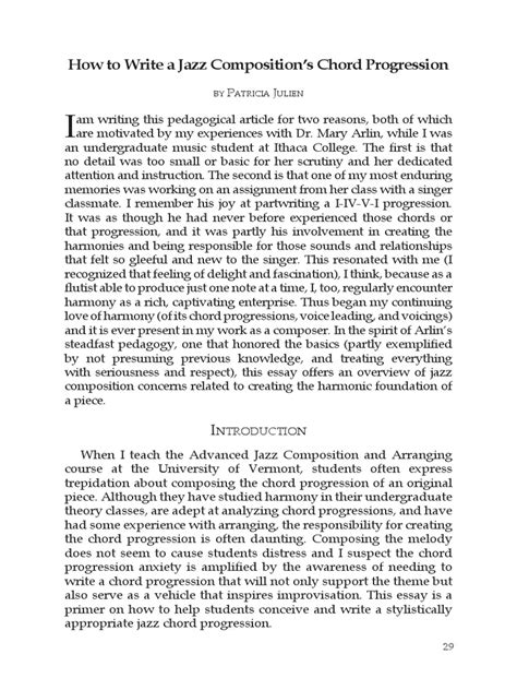 Image result for Jazz Composition Tutorial