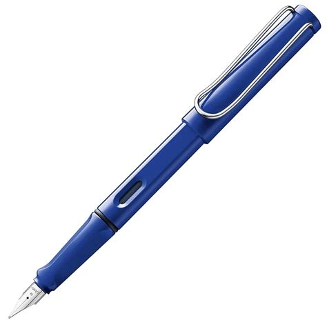 Lamy Safari Blue Fountain Pen Fine Nib with T10 Blue cartridge and Z28 ...