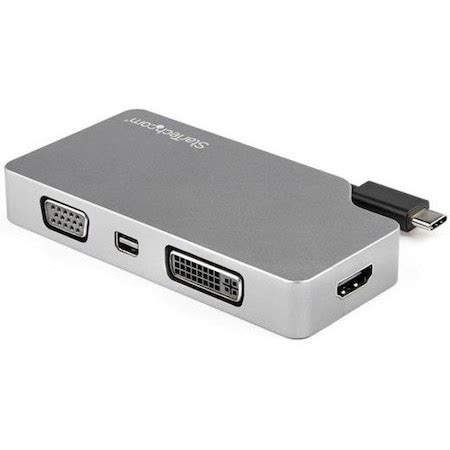 Startech.Com USB-C Multiport Video Adapter - 4-in-1 - 4K 60Hz ...
