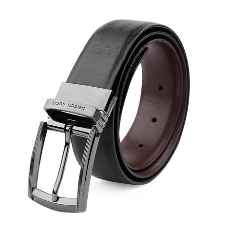 Premium Leather Belt | Reversible belt with Genuine Leather | Bacca Bucci