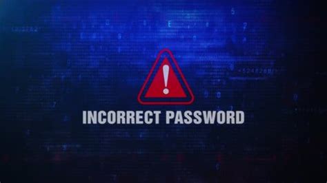 Image result for Alert Messages When Password Is Not Correct Examples
