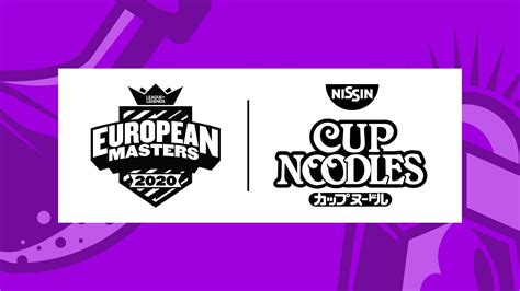 League of Legends European Masters cooks up Nissin partnership