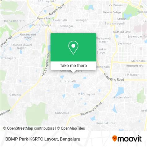 How to Get to BBMP Park-KSRTC Layout in Padmanabha Nagar by Bus or Metro?
