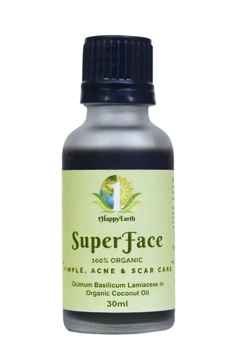 HappyEarth's SuperFace for Acne, Pimples & Scar – Suitable for All ...