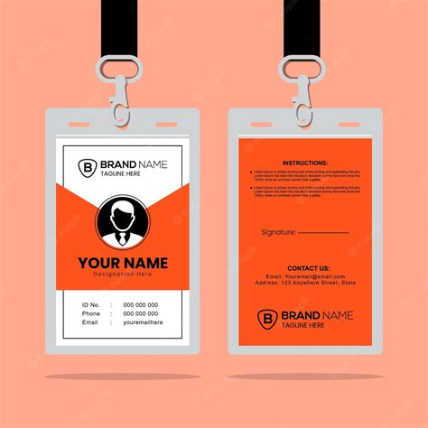 Image result for ID Card Simple