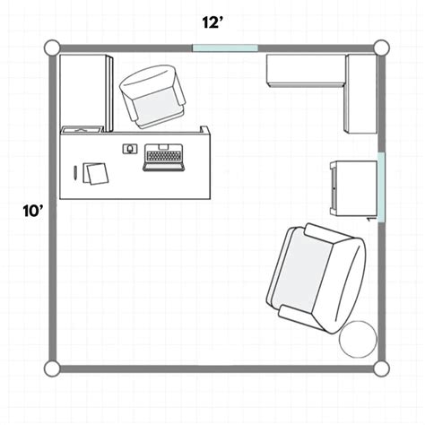 11 Awesome 10x12 Office Layout Ideas | Home office layouts, Office ...