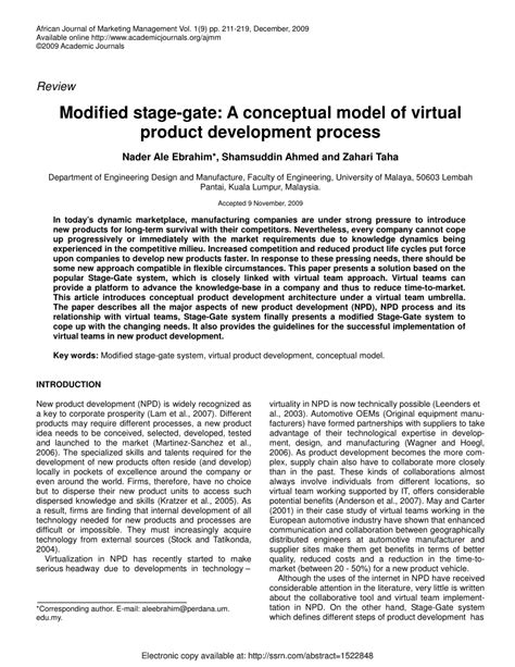 Image result for Stage-Gate Model