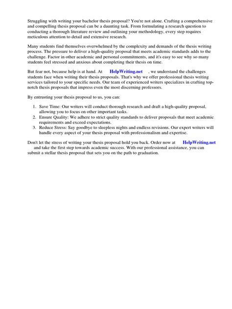 Image result for Thesis Proposal Example