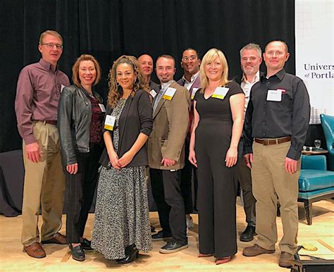 Representing University of Portland today at the Portland Business ...