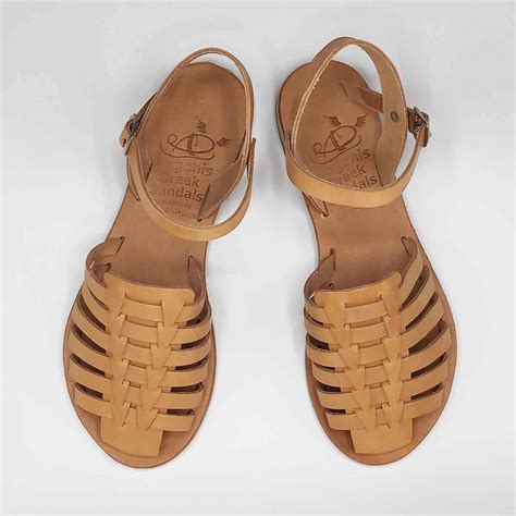 Leather Sandals for Women - Handmade by Pagonis Greek Sandals