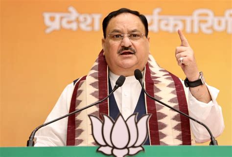 Photographs : BJP National President Shri J.P.Nadda addressing Odisha ...