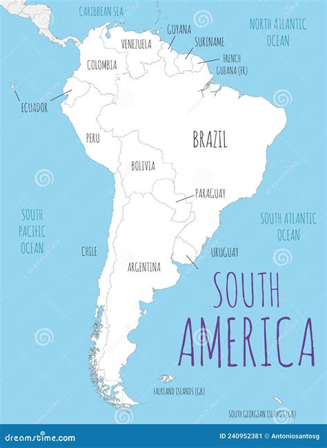 South American Countries And Capitals List