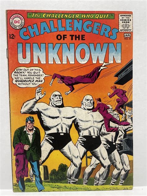 Challengers Of The Unknown #41 | Comic Books - Silver Age, DC Comics ...