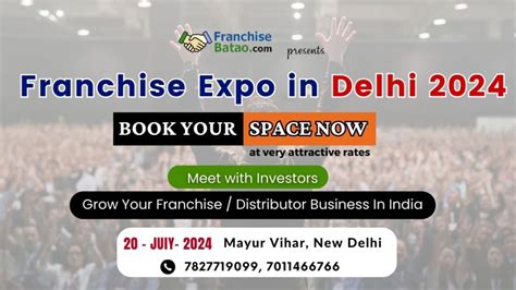 Franchise Expo in Delhi by Franchise Batao, Holiday Inn New Delhi Mayur ...