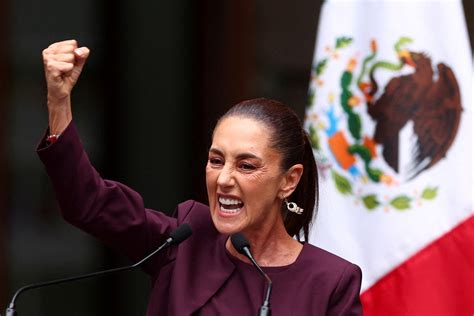 Mexico's Sheinbaum takes office, making history as first woman president | Reuters