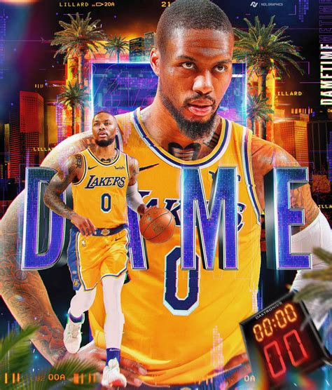DAMIAN LILLARD LAKERS :: Behance