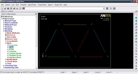 Mechanical APDL Tutorial 的图像结果