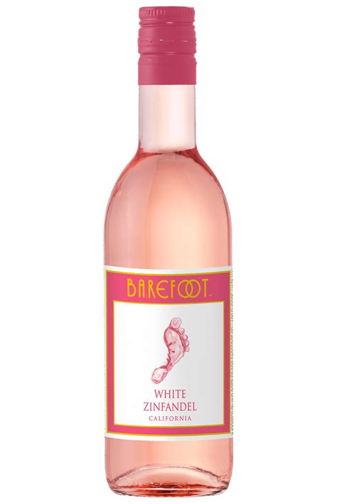 Barefoot White Zinfandel Rosé Per Fles 187 ml