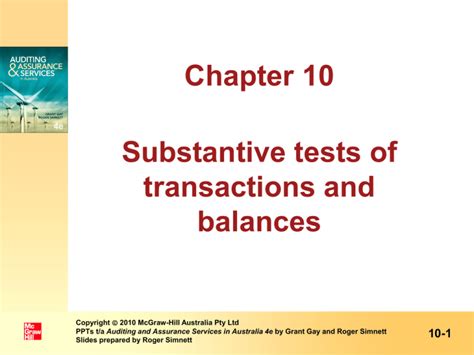 Image result for Farhat Lectures Substantive Test of Transactions