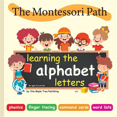 Buy The Montessori Path: Learning the alphabet letters: Reading through ...