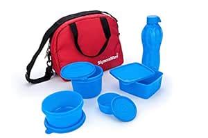 Buy SignoraWare Plastic Sling with Red Bag Set, 6-Pieces, Blue (558 ...
