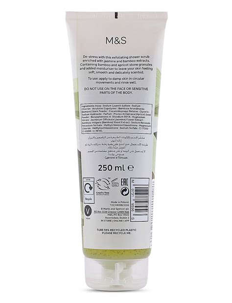 Buy De-Stress Jasmine & Bamboo Body Scrub 250ml at Marks & Spencer