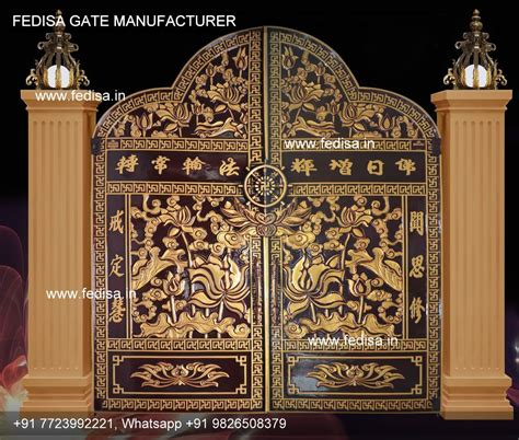 Steel Main Gate Design Gate Design Main Gate Main Gate Laser Cutting ...