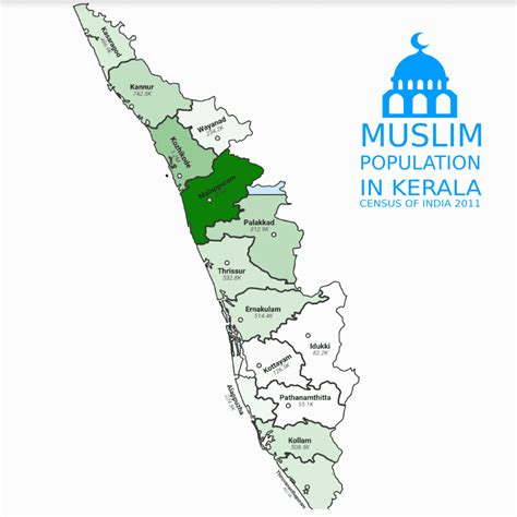 Mapped: What is Muslim Population in India by its State | Census 2011 ...