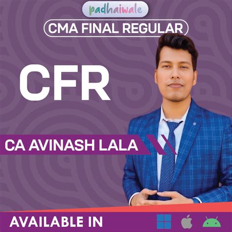 CMA Final CFR Classes | CA Avinash Lala | Corporate Financial Reporting ...