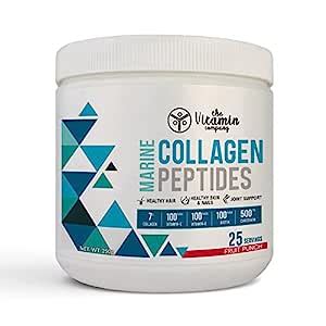 The Vitamin Company Marine Collagen Powder Biotin & Vitamin No Smell ...