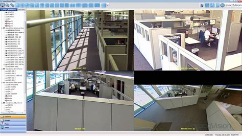 exacqVision User Setup 的图像结果