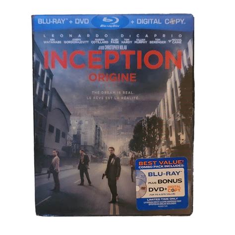 Image result for Inception Blu-ray
