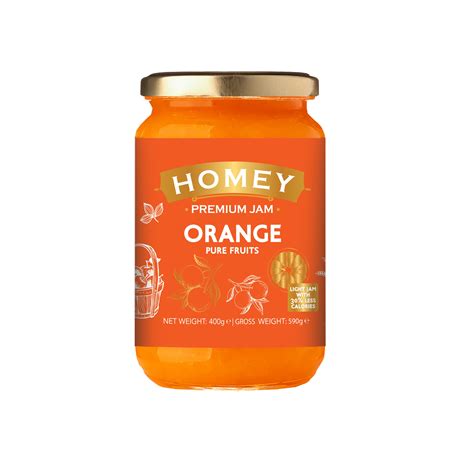 HOMEY ORANGE - HOMEY PREMIUM JAM - Amhes.gr