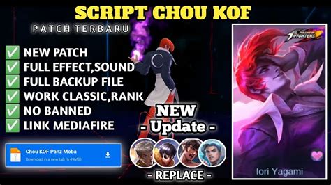 Image result for Chou KOF Script No Password