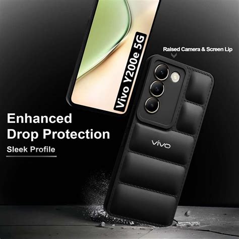 VIVO Y200E 5G THE PUFFER EDITION SOFT MATERIAL DOWN JACKET PHONE CASE ...