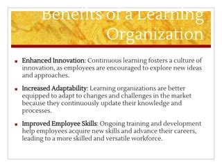 Image result for Key Features of the Learning Organization