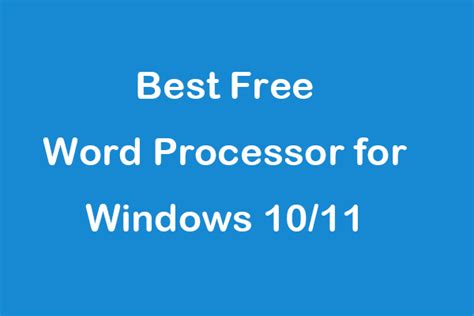 Image result for Free PC Word Processor