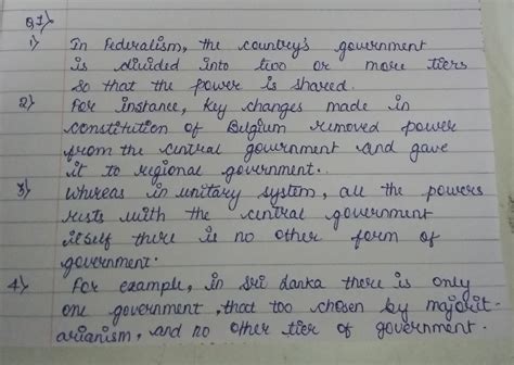 How is federal form of government better than unitary form of ...