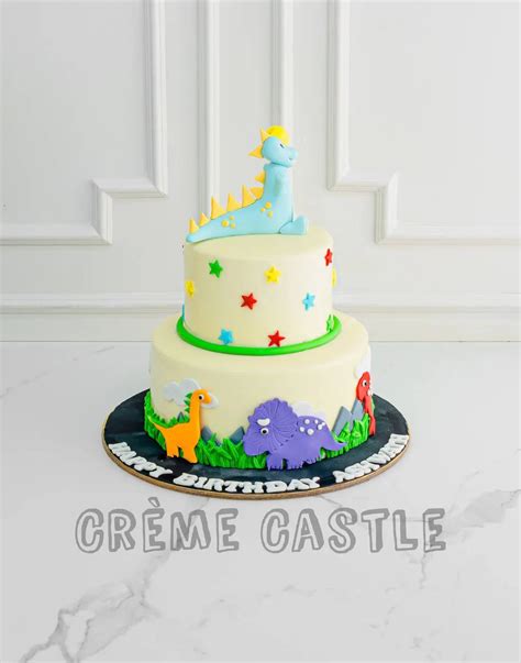 Dinosaur Cakes | Kids Cake Designs Noida & Gurgaon - Creme Castle