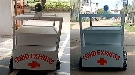 Retired personnel from bhilai steel plant designed low voltage robot ...