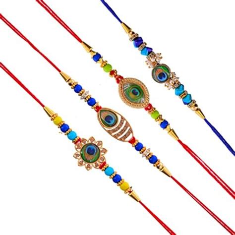 Buy Perpetual Rakhi for Brother and Bhabhi Eco Friendly Traditional ...