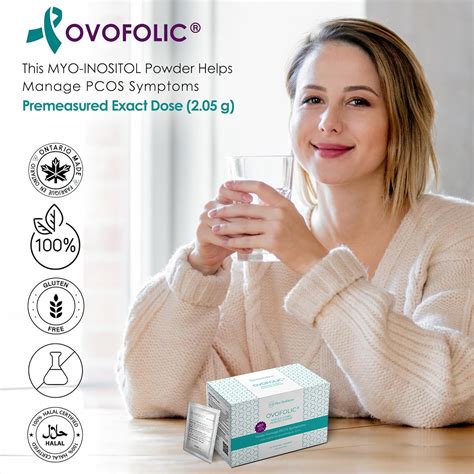 Ovofolic Inositol Supplement - Myo-Inositol and D-Chiro India | Ubuy