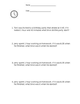 Image result for Elapsed Time Word Problems