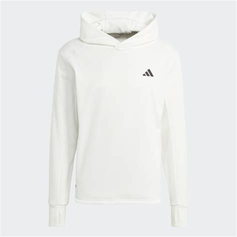 adidas Men's Running Made to be Remade AEROREADY Running Hoodie - White ...