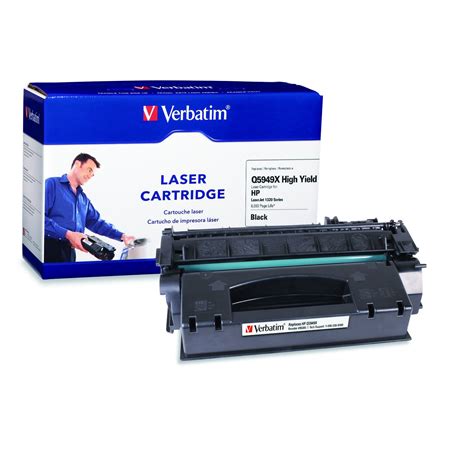 Verbatim Remanufactured Toner Cartridge Replacement for HP Q5949X ...
