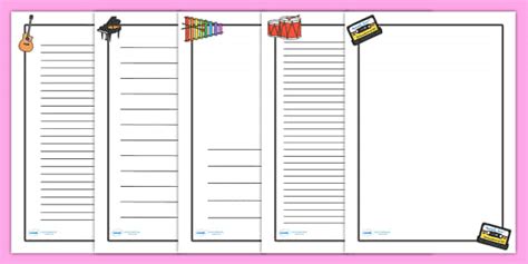 👉 Music Page Borders (teacher made) - Twinkl